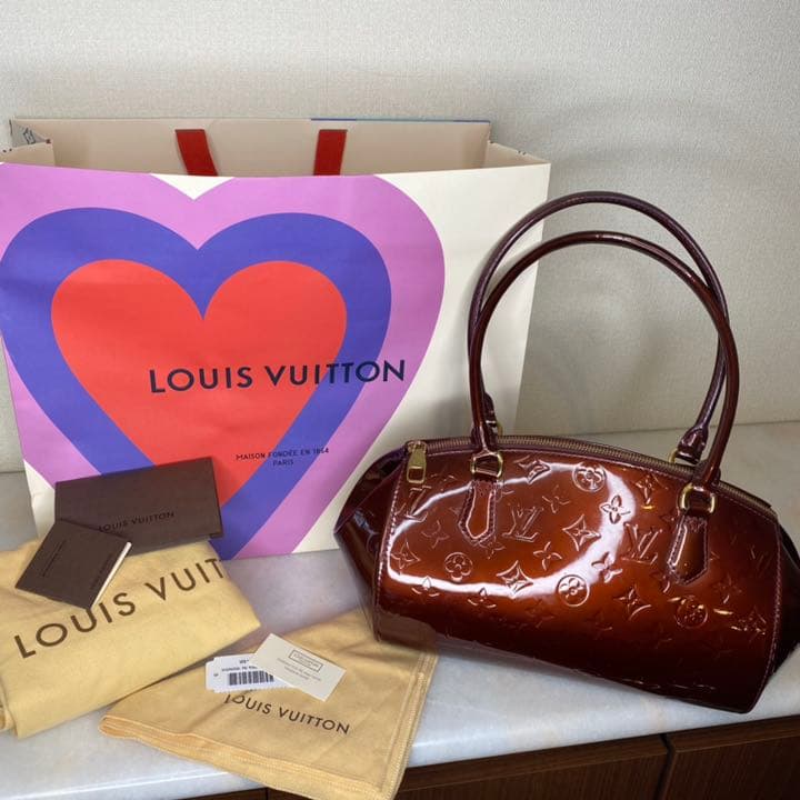 そ*ん様 ルイヴィトン　ハンドバッグ　ヴェルニ シャーウッド PM