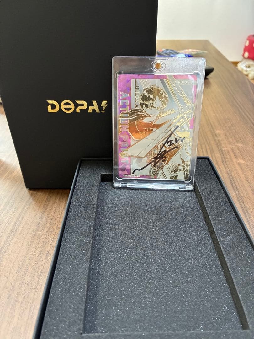 ACTION POINT サイン入りエレンカード　 シリアルナンバー