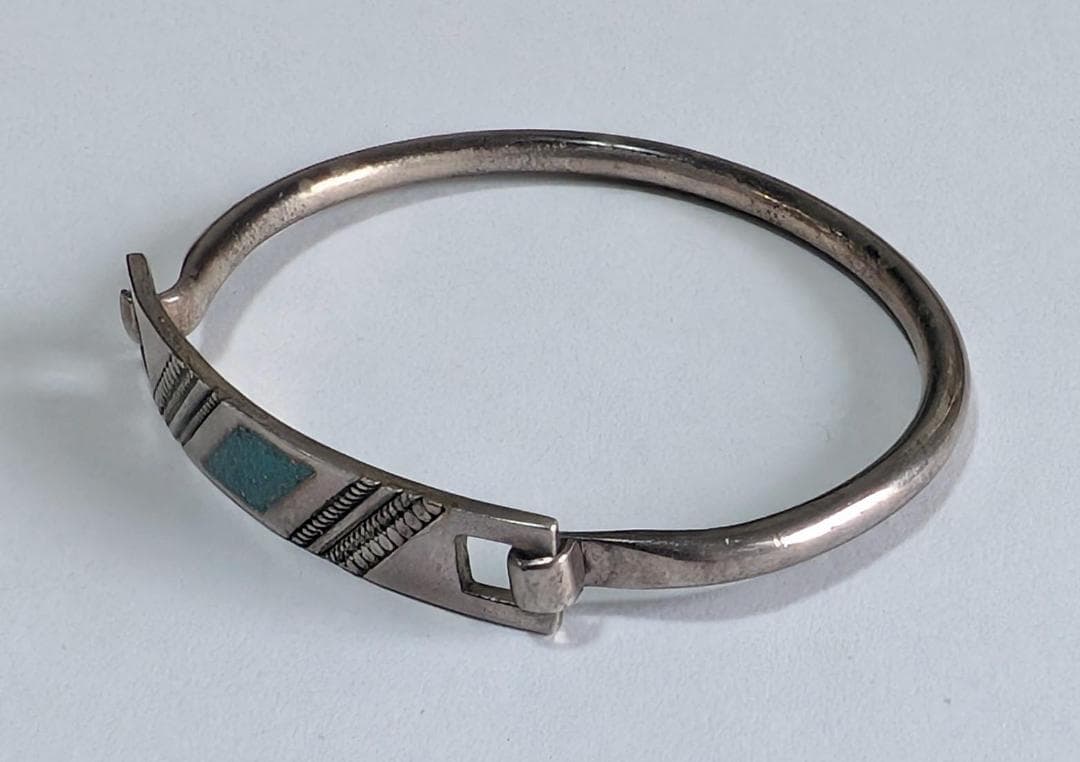 15日迄セール価格 Suman Dhakhwa ターコイズ バングル