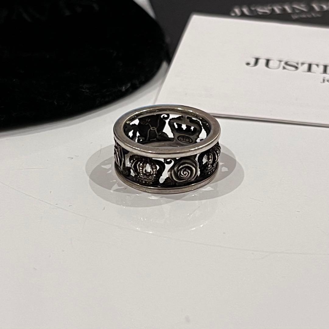 か*さ様 JustinDavis MYLOVEリング15号 付属品 正規店カード