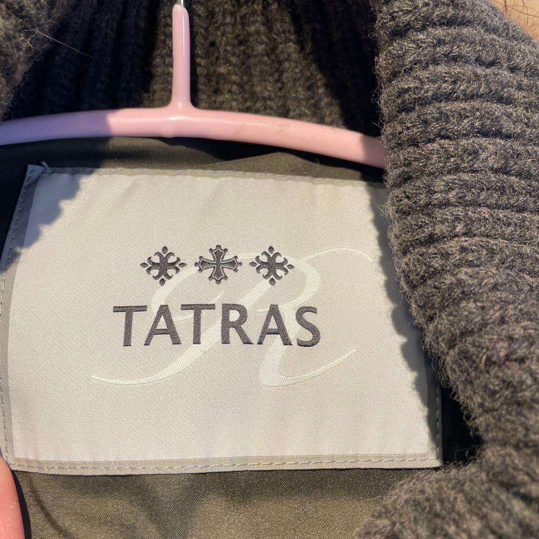 げんごろう丸様•*¨*•.¸♬︎美品 TATRAS 迷彩柄 フード付きダウンベスト