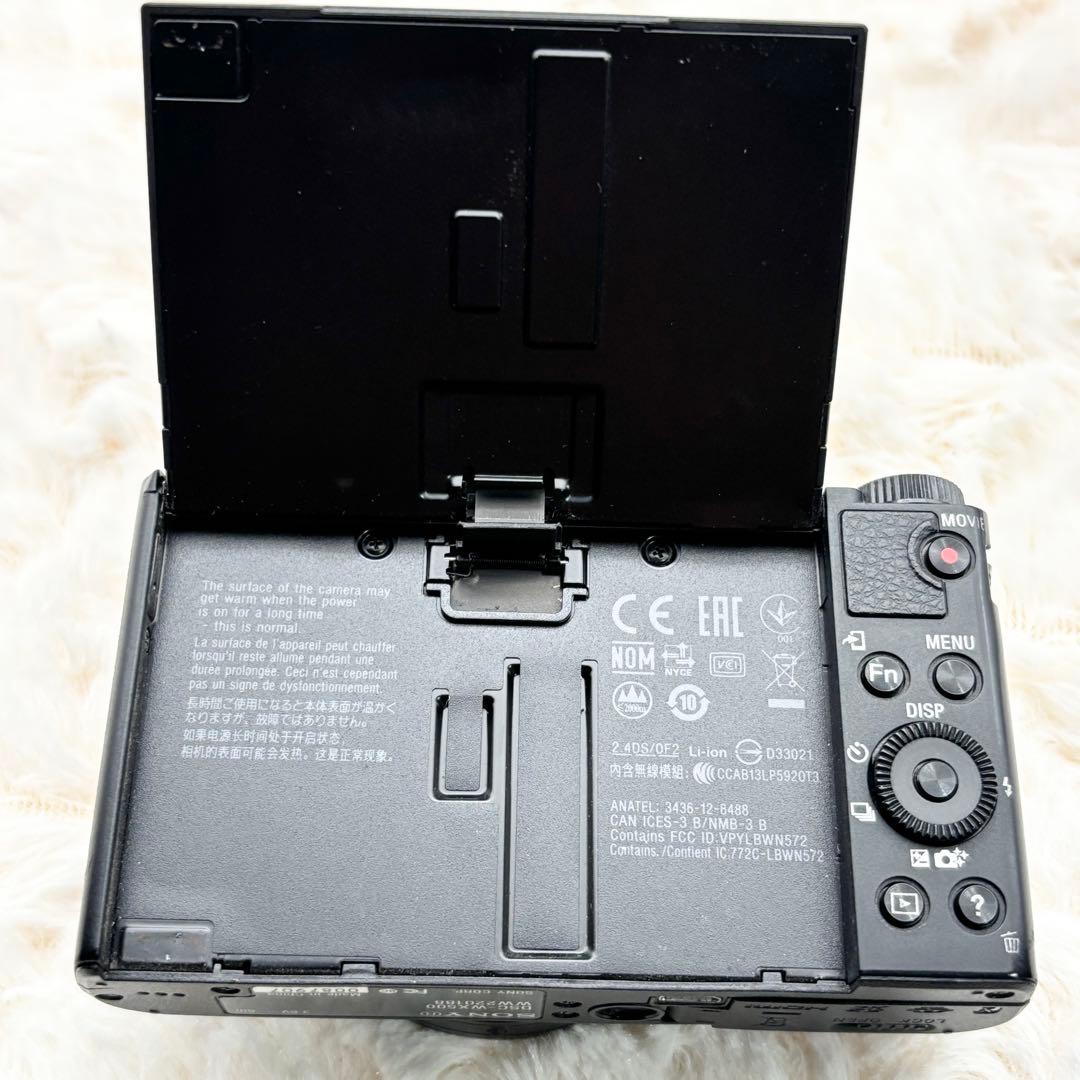 付属品完備 Sony Cyber-Shot DSC-WX500 ブラック 訳あり