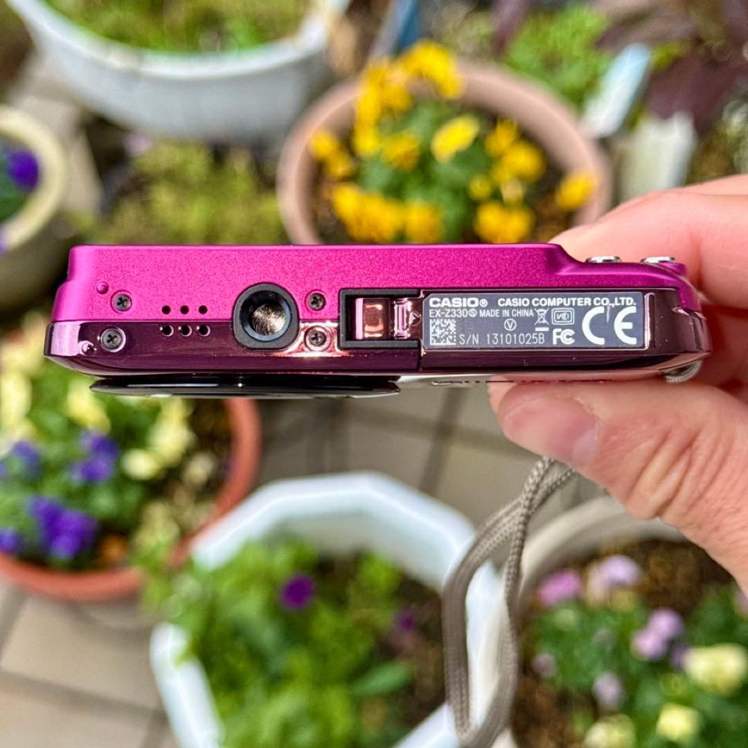 デジカメ CASIO EX-Z330 バッテリー&充電器&SDカード付き