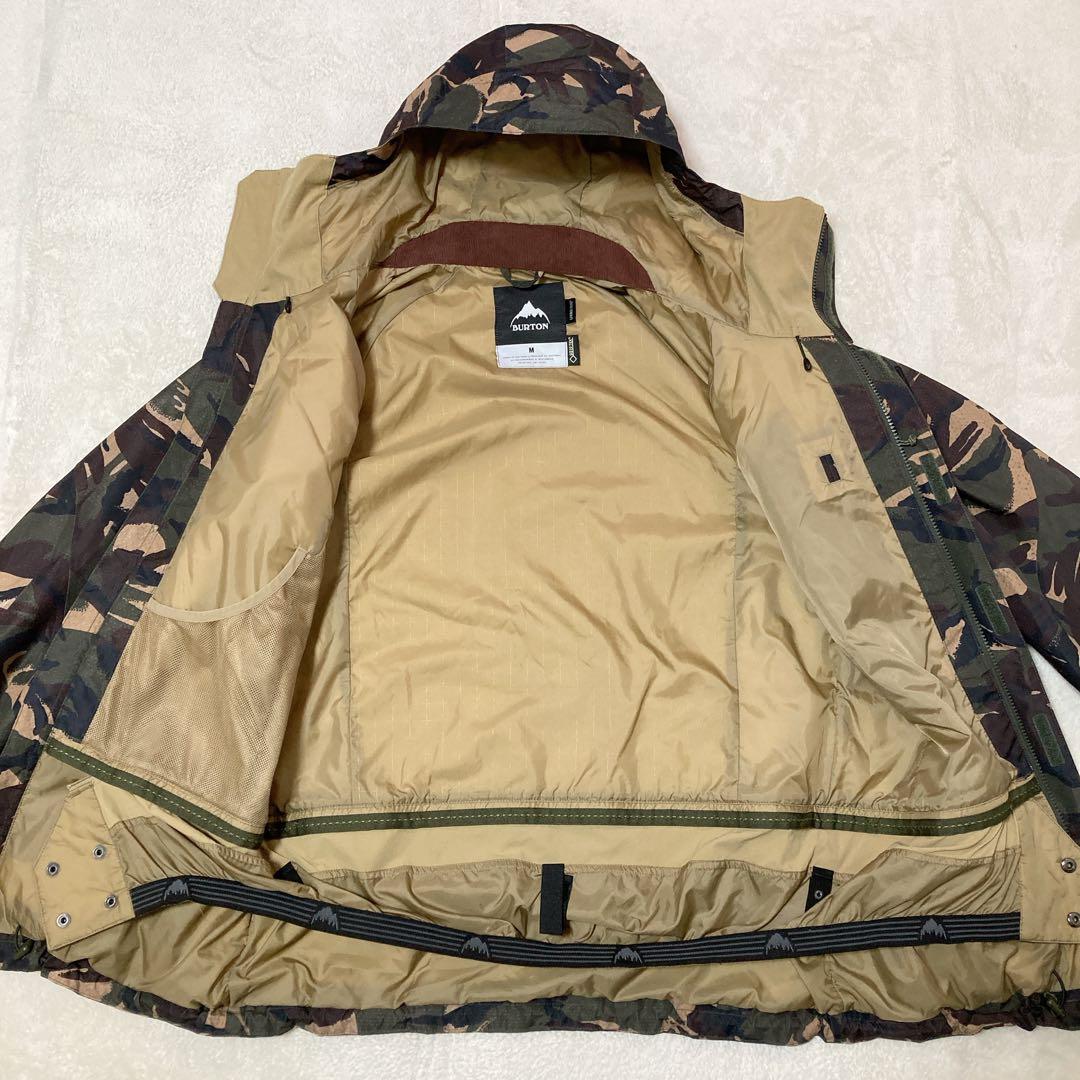 【美品】BURTON バートン Radial JK ゴアテックス カモフラ M