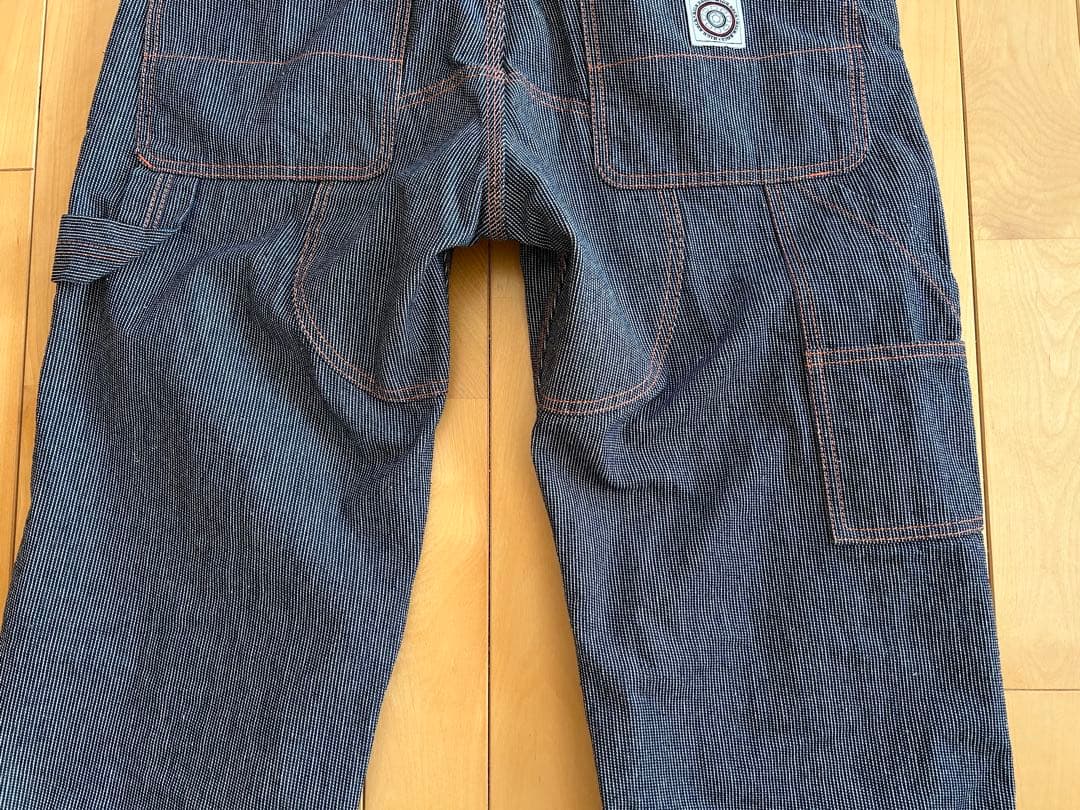 岡山デニム　ハイロック　ヒッコリーデニムパンツ　ユニセックス32インチ