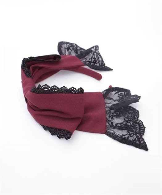 Chalmiere 不思議の国 ジャンスカ&カチューシャ 2点セット ワイン