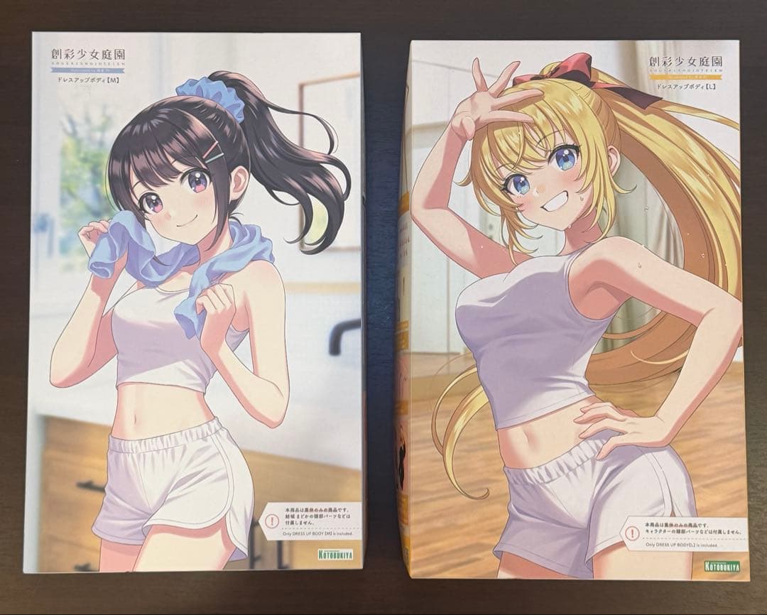 創彩少女庭園 姫カットポニーテールとドレスアップボディ LとM セット新品未開封