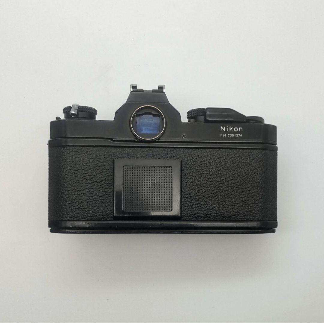 希少完動品【昭和レトロ】Nikon FM+Nikonレンズ+新品電池セット