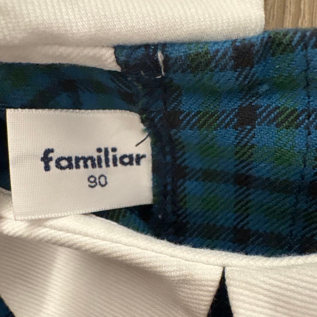 現行品　ファミリア　ワンピース　90サイズ