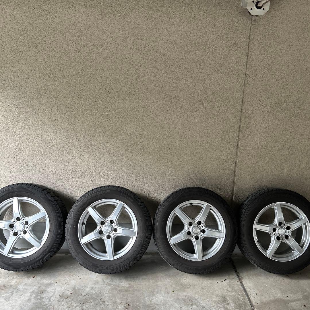 DUNLOP スタッドレスタイヤアルミホイールセット205/60R 16