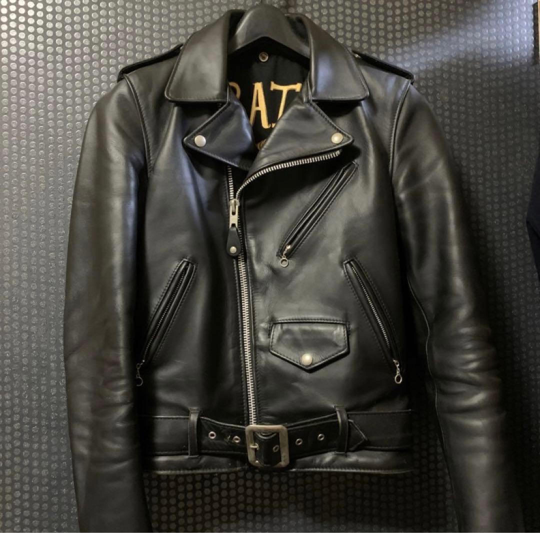 浅井健一 × SchottワンスターWライダース 34 サリンジャー号ピンズ付き