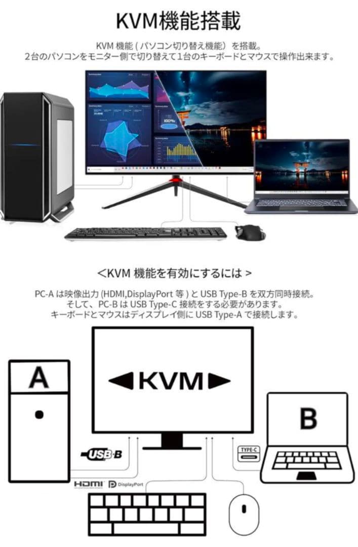 4K モニター JAPANNEXT JN-27IPSB4FLUHDR 液晶