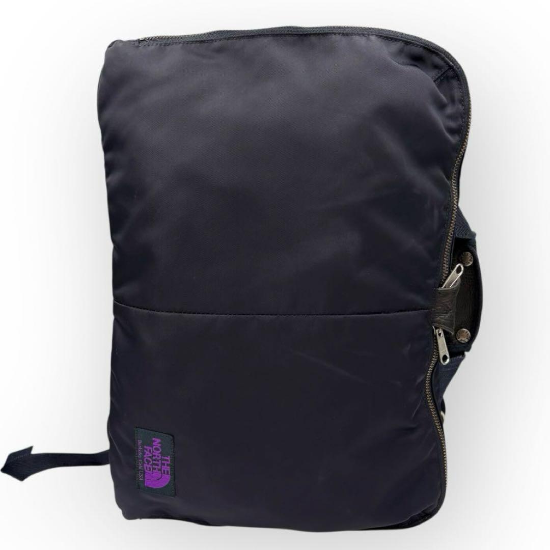 【美品】ザノースフェイスパープルレーベル 3Way Bag