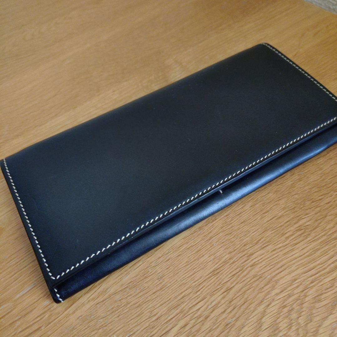 万双ブライドル 長財布　小銭入付　ブラック