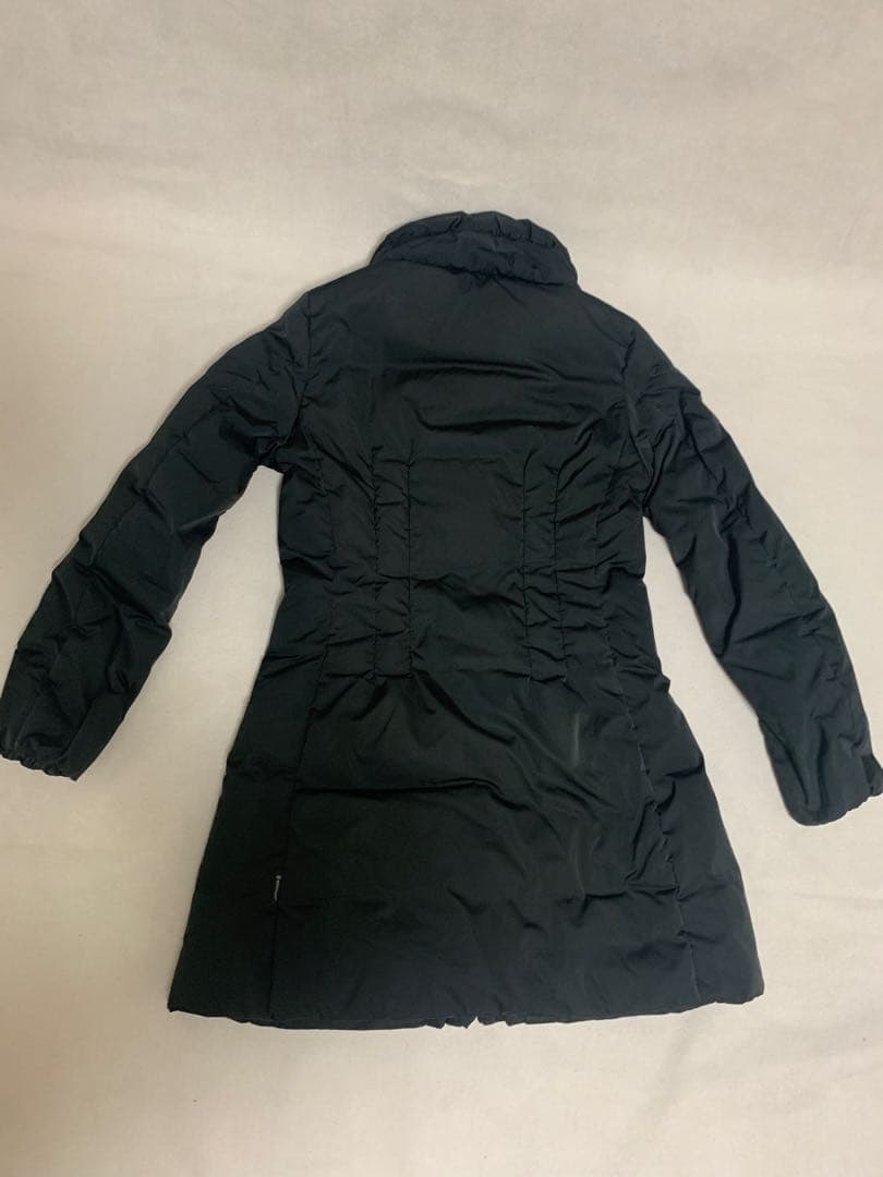 モンクレール　Aライン　ダウンコート　難あり　ブラック