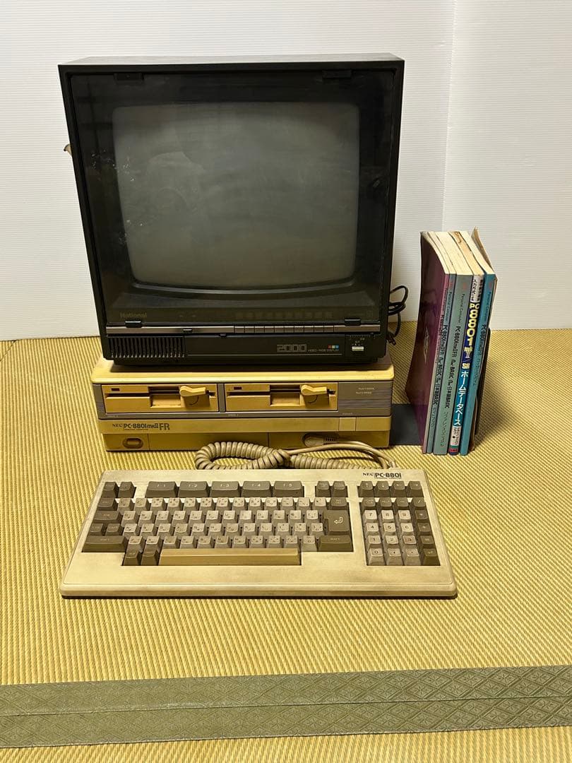 NEC PC-8801mkII FR コンピュータ　ジャンク　昭和レトロ　Z80