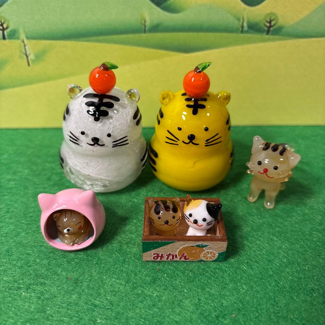 y　ガラス細工　ミニチュア