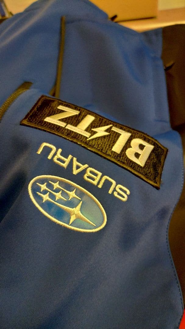 SUBARU STI チームソフトシェルジャケット　Lサイズ