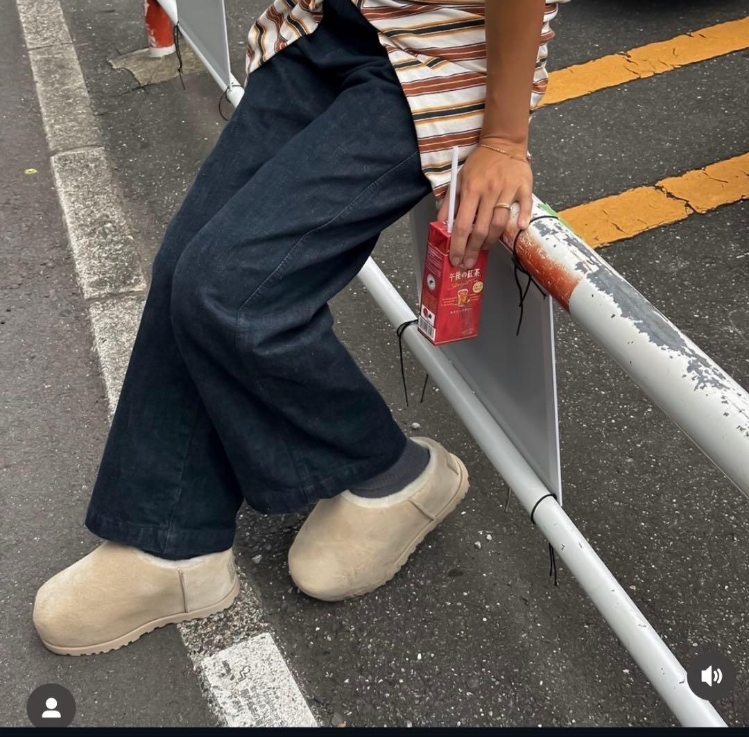 【caveza rosso】Cindy's デニムストレートパンツ