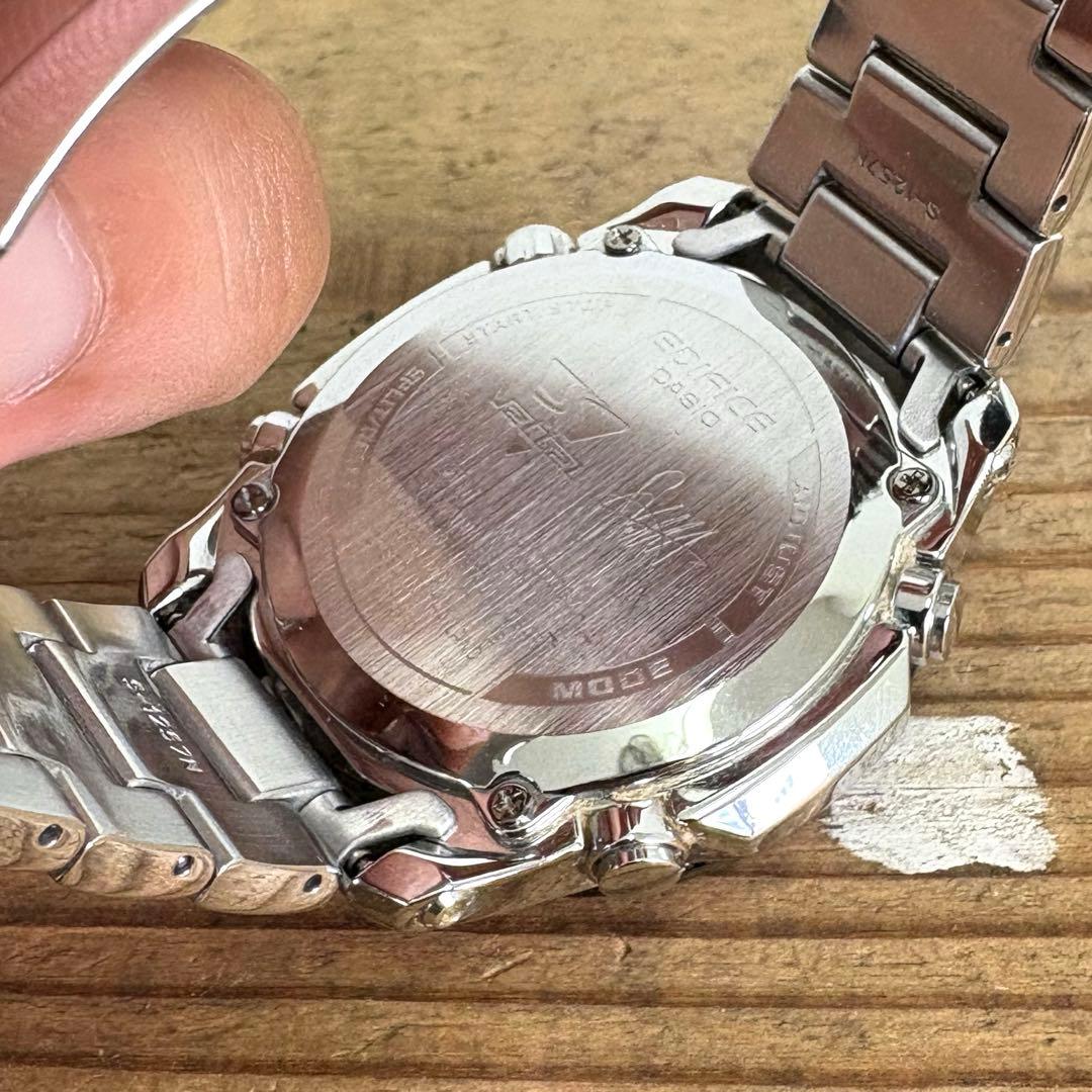 エディフィス セバスチャン・ベッテル限定モデル EQW-M1000SV-1AJR