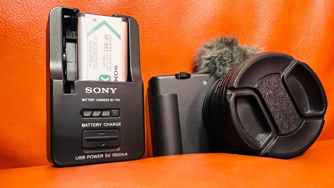 ★美品★ SONY ソニー VLOGCAM ZV-1 ブラック 即発送