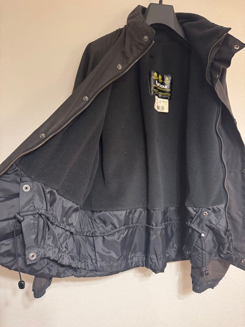 レアBARBOURバブア transportトランスポートフリースライニング