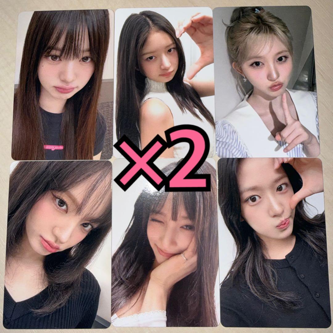 IVE トレカ SECRET 会場限定 11/24 大阪 6種コンプ ×2