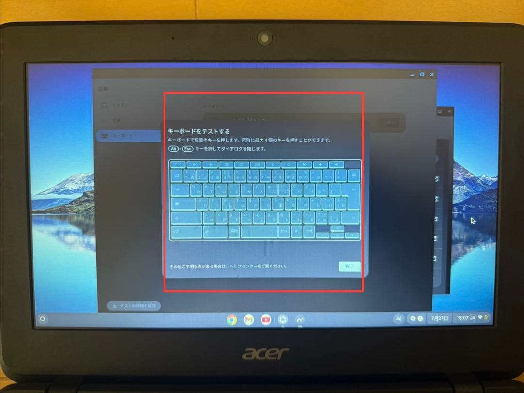 Chromebook本体 Acer Chromebook 11