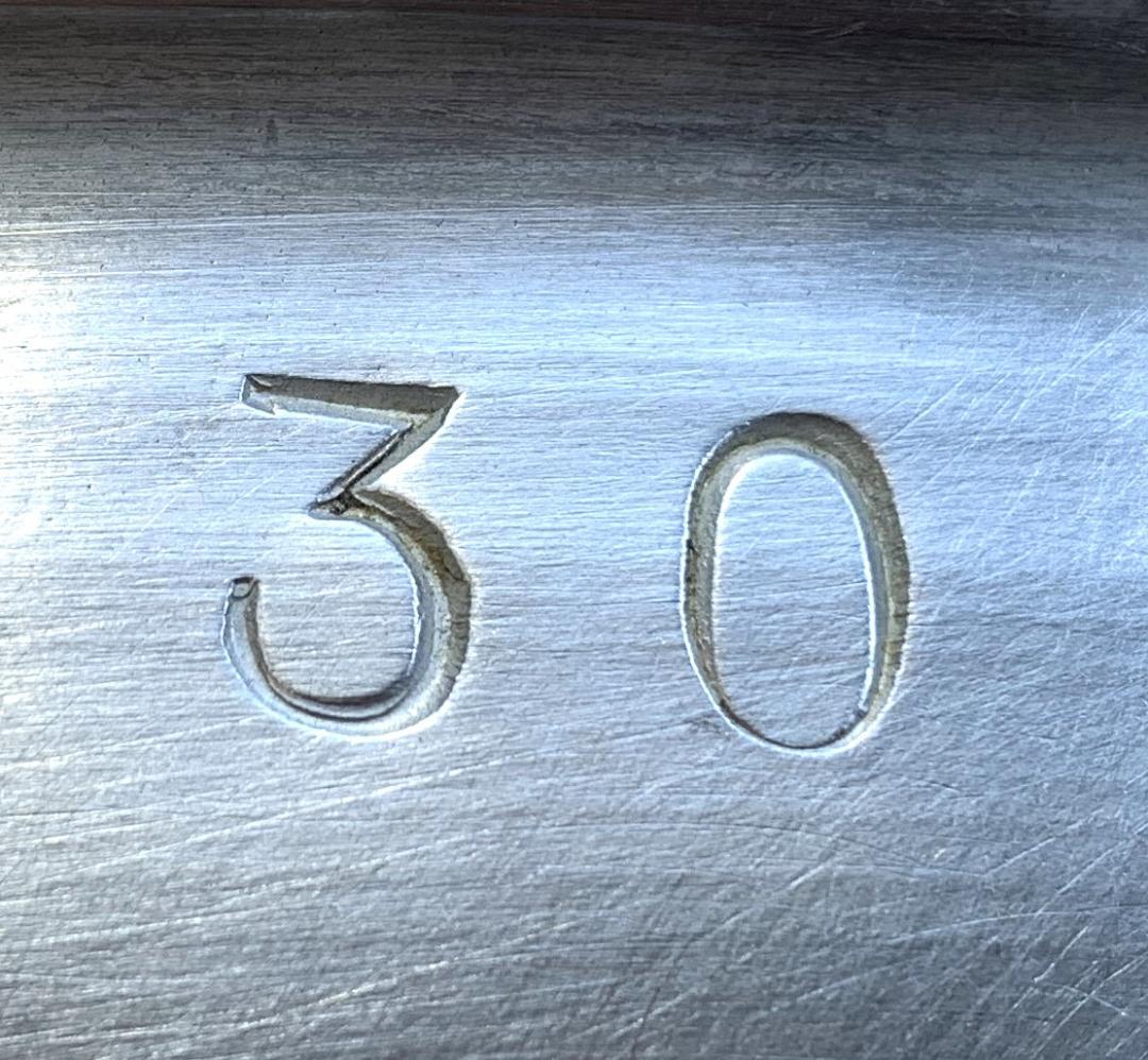 アルミ製 打出フライパン 4点セット φ30×1・28×1・24×2 厨房 店舗