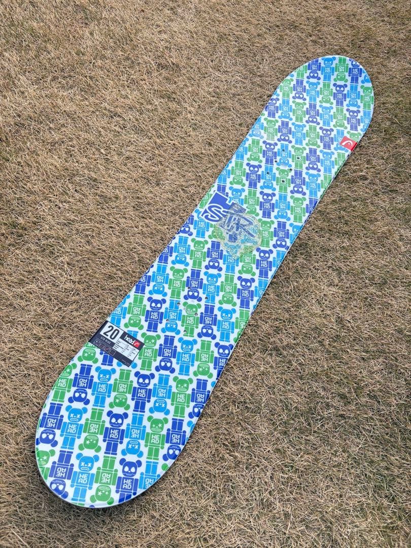 【更新/ビンディングあり】スノーボード120cm