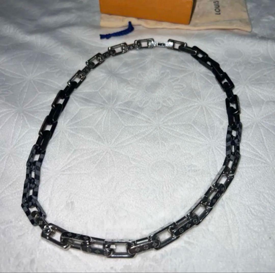 販売証明有　Louis Vuitton メタルチェーンネックレス