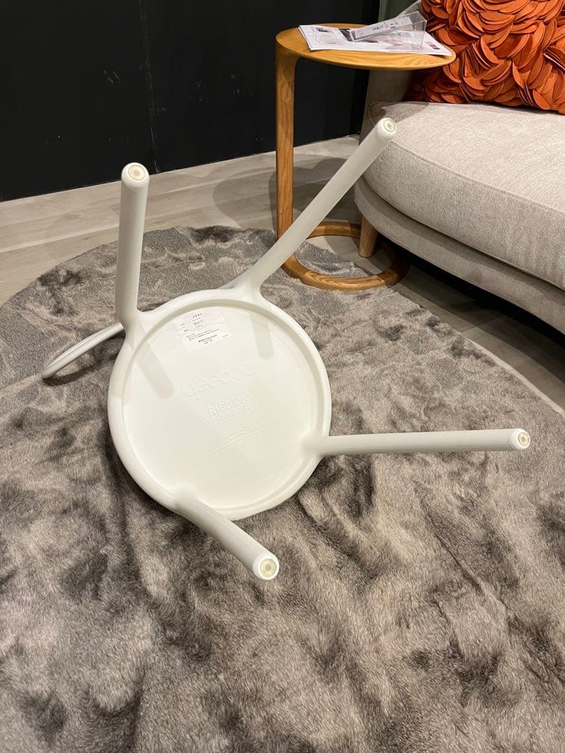 Qeeboo/NIKA ZUPANC リボン チェア[2脚set]　WH・PK色