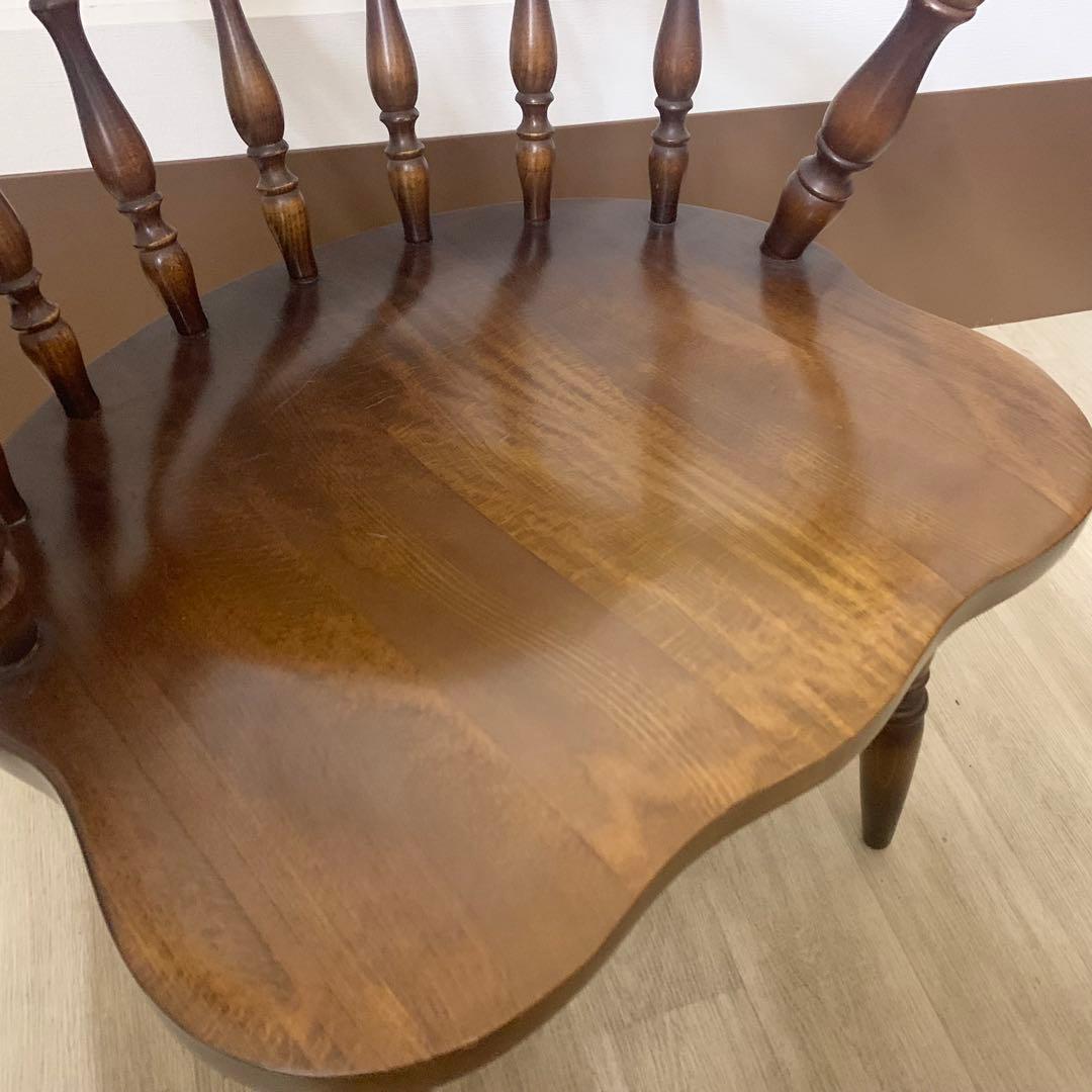 ④HIDA 飛騨産業 キツツキ 穂高 アームチェア ウインザーチェア