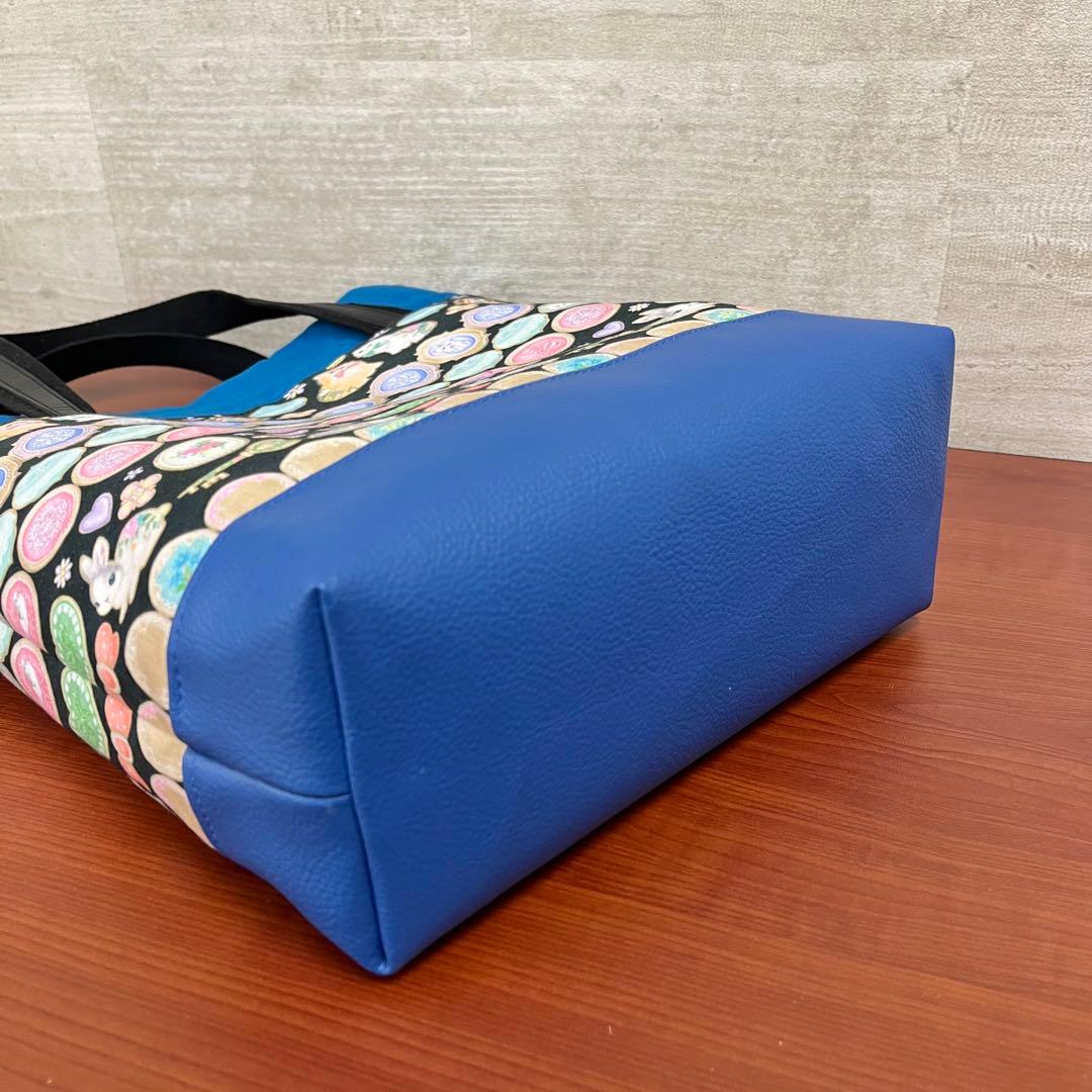 yukiemonハンドメイド　45㎝ファスナービッグトートバック　①