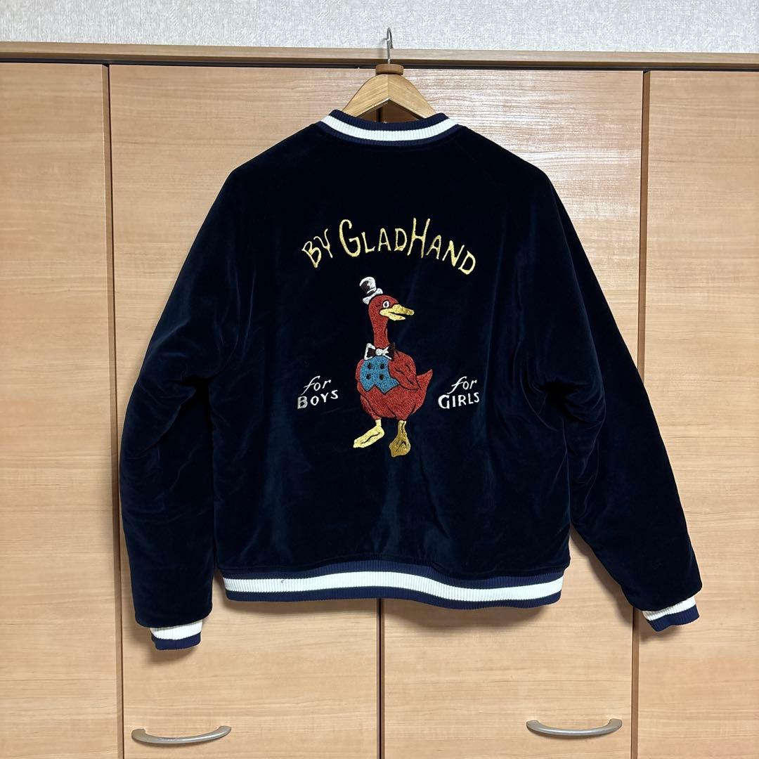 バイグラッドハンド/別珍スカジャン