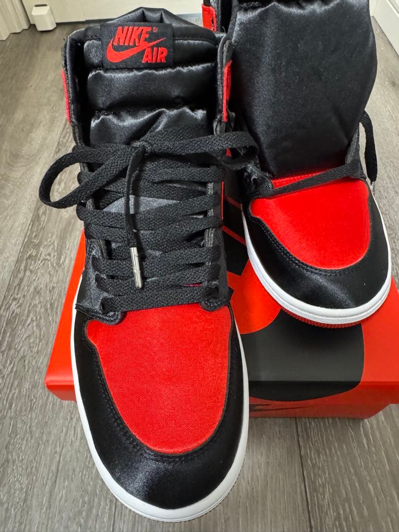 NIKE AJ1 HI OG サテンブレッド 27cm 新品