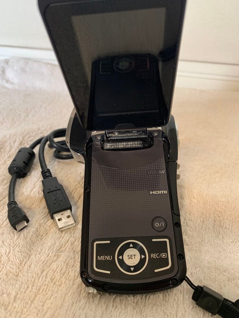 パナソニック 防水デジタルムービーカメラHX-WA10 サンターンブラック