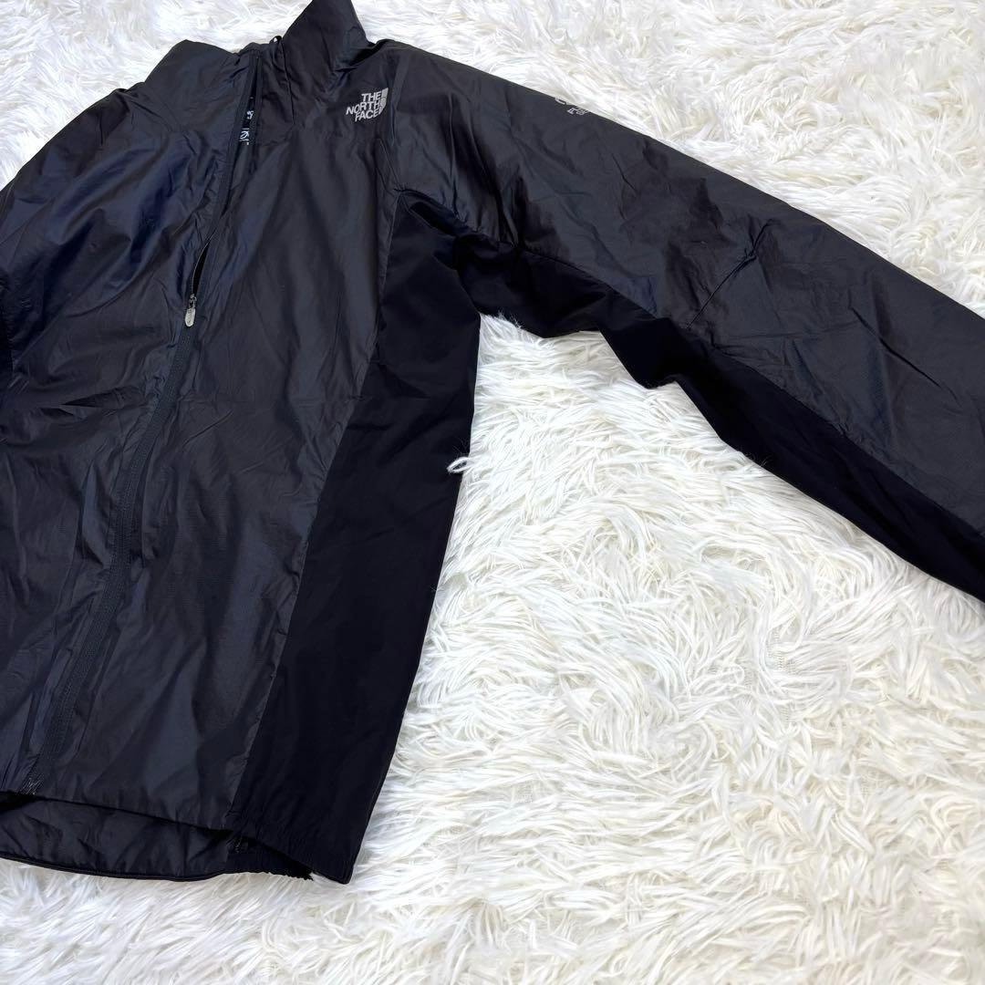 ザノースフェイス ベントリックストレイルジャケット ブラック L 収納袋付き