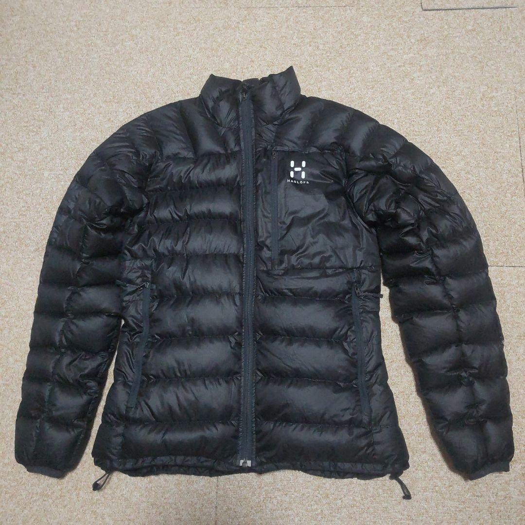 HAGLOFS ブラック レディースダウンジャケット
