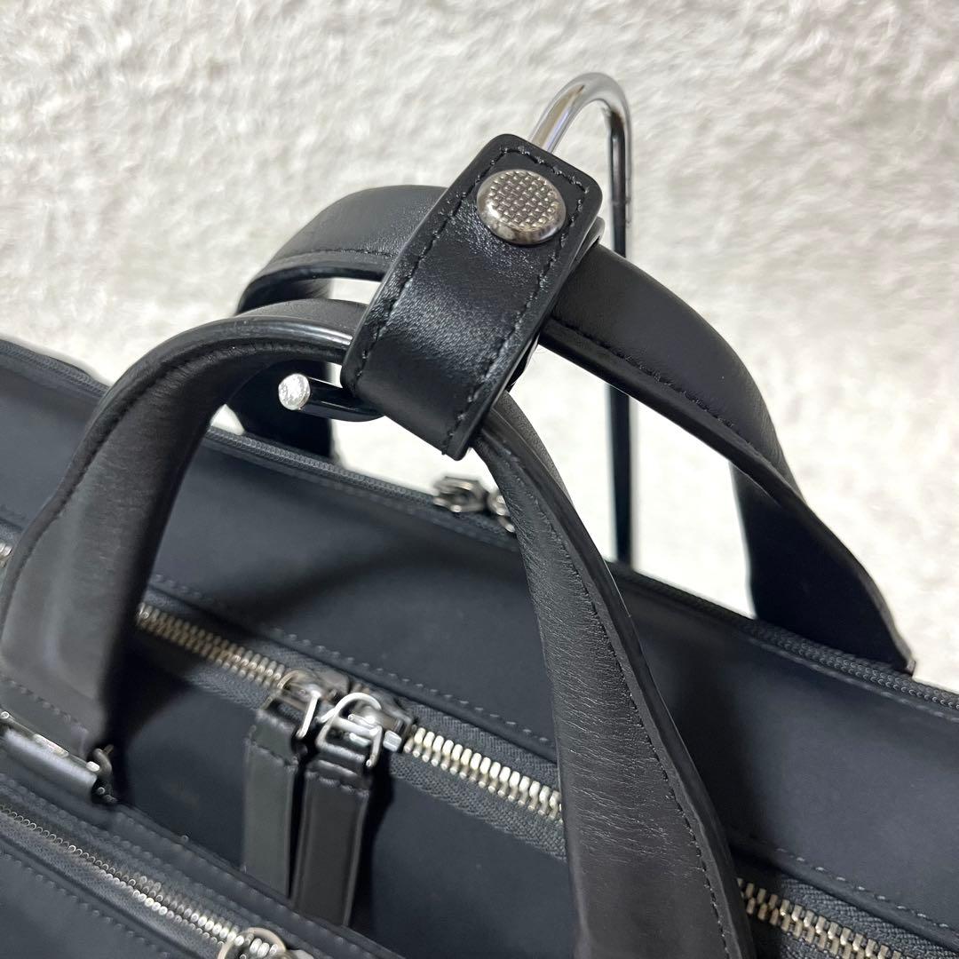 ✨美品✨TUMI ハリソン 3way コンバーチブル リュック2層式 ブラック