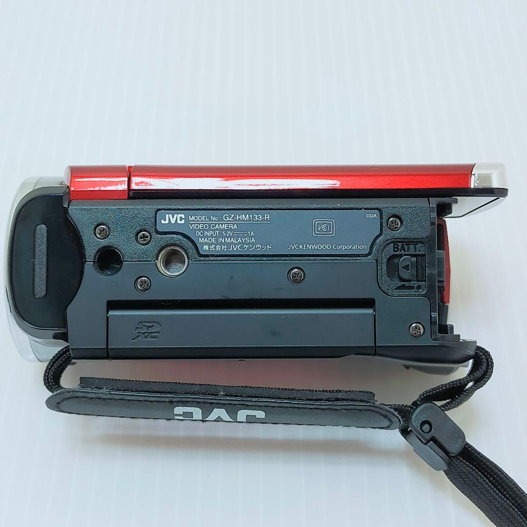 JVC GZ-HM133-R ビデオカメラ