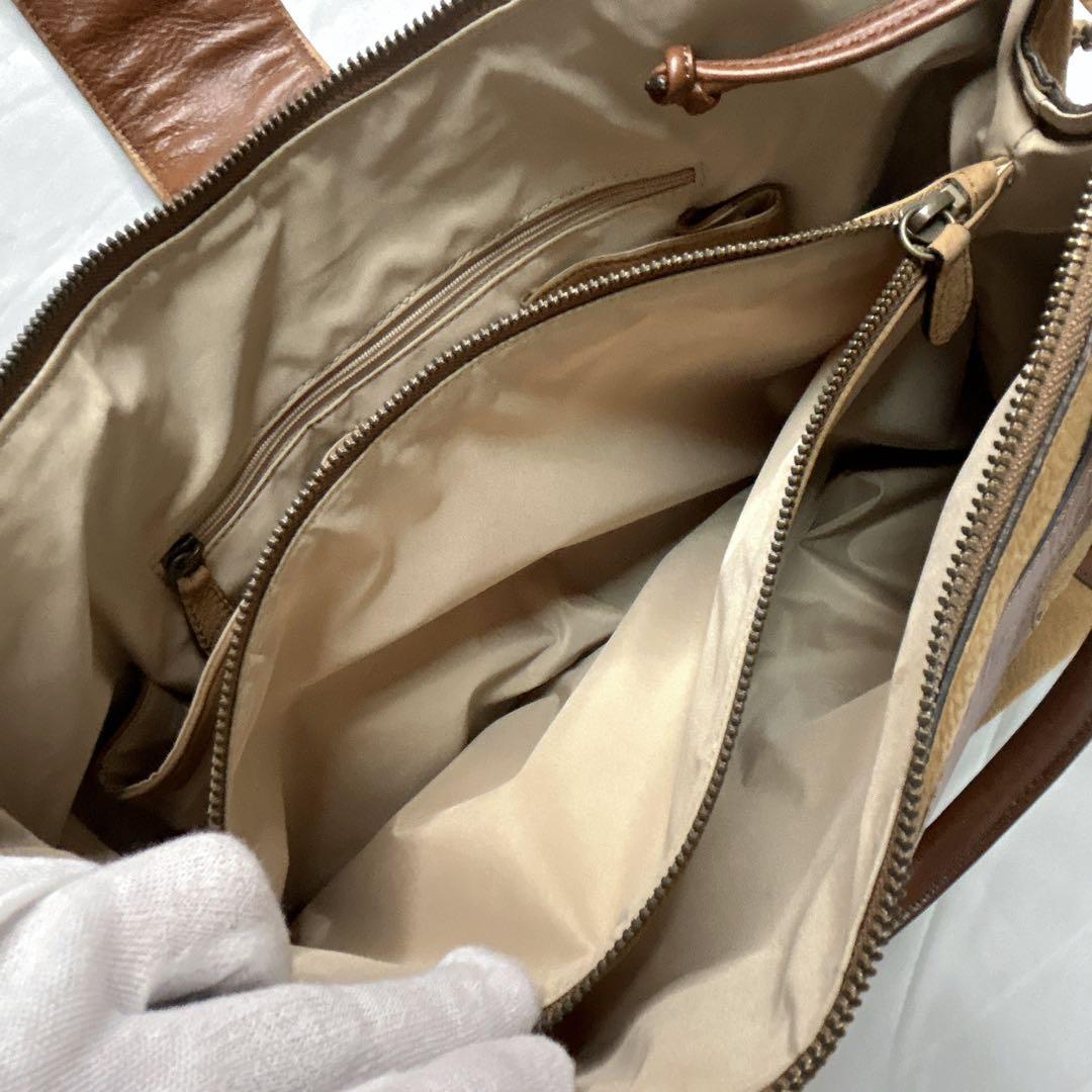 【レザー×ヌバック】COLE HAAN ボストンバッグ y2k ヴィンテージ