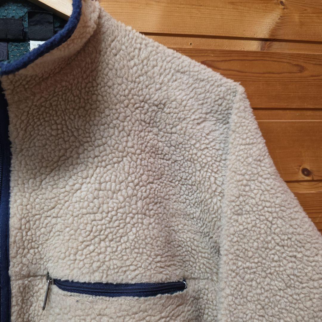 1992～1994年雪なしタグUSA製 パタゴニア　ベビーレトロカーディガン L