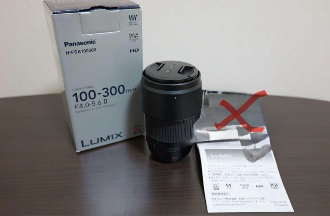美品 LUMIX G VARIO 100-300mm H-FSA100300