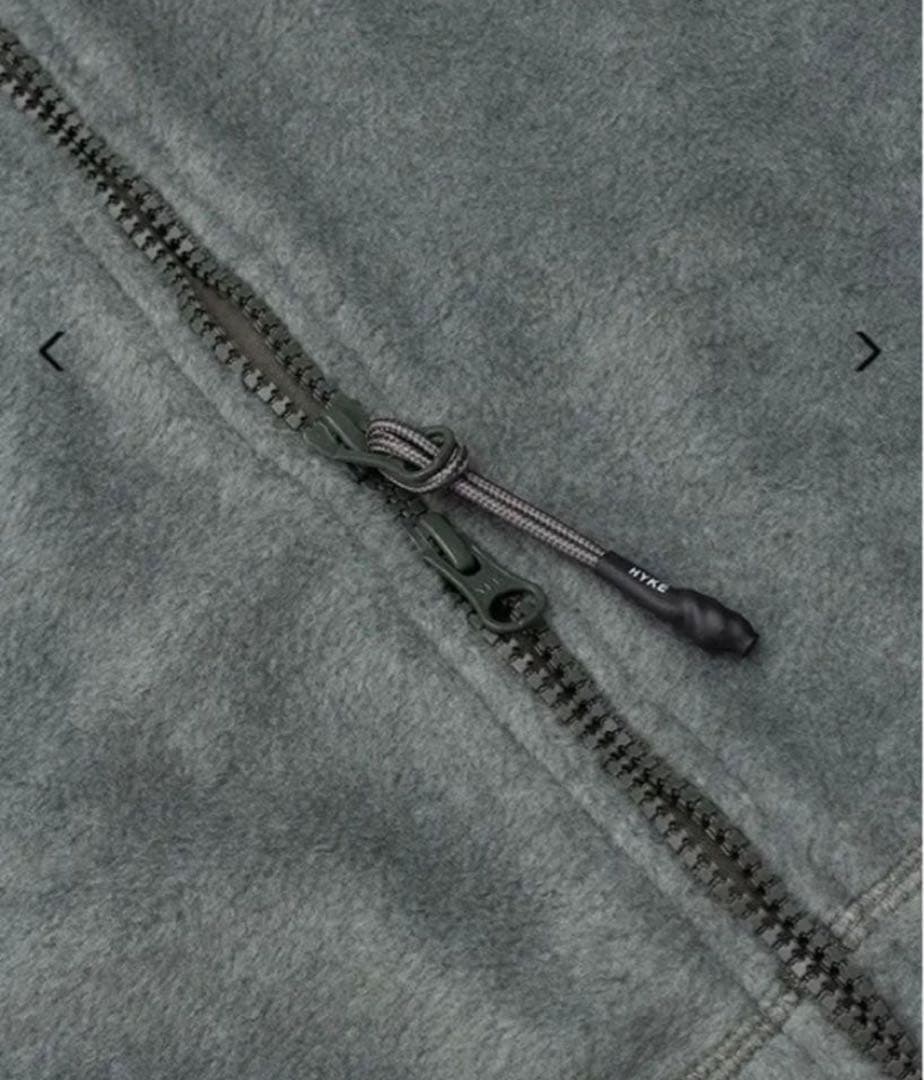 お値下げ中。　HYKE ほぼ新品　フリースコート　タグあり