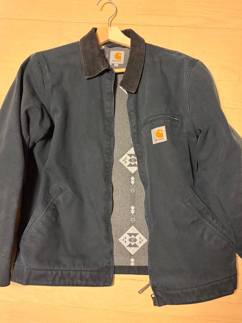 carhartt detroit jacket ブラック