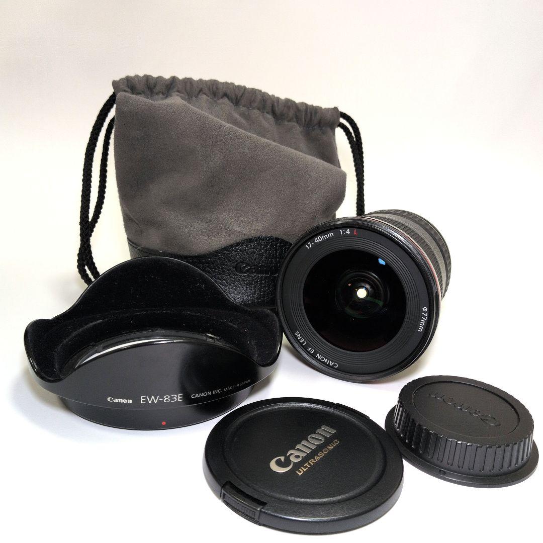 【中古美品】Canon EF 17-40mm f/4L USM レンズ
