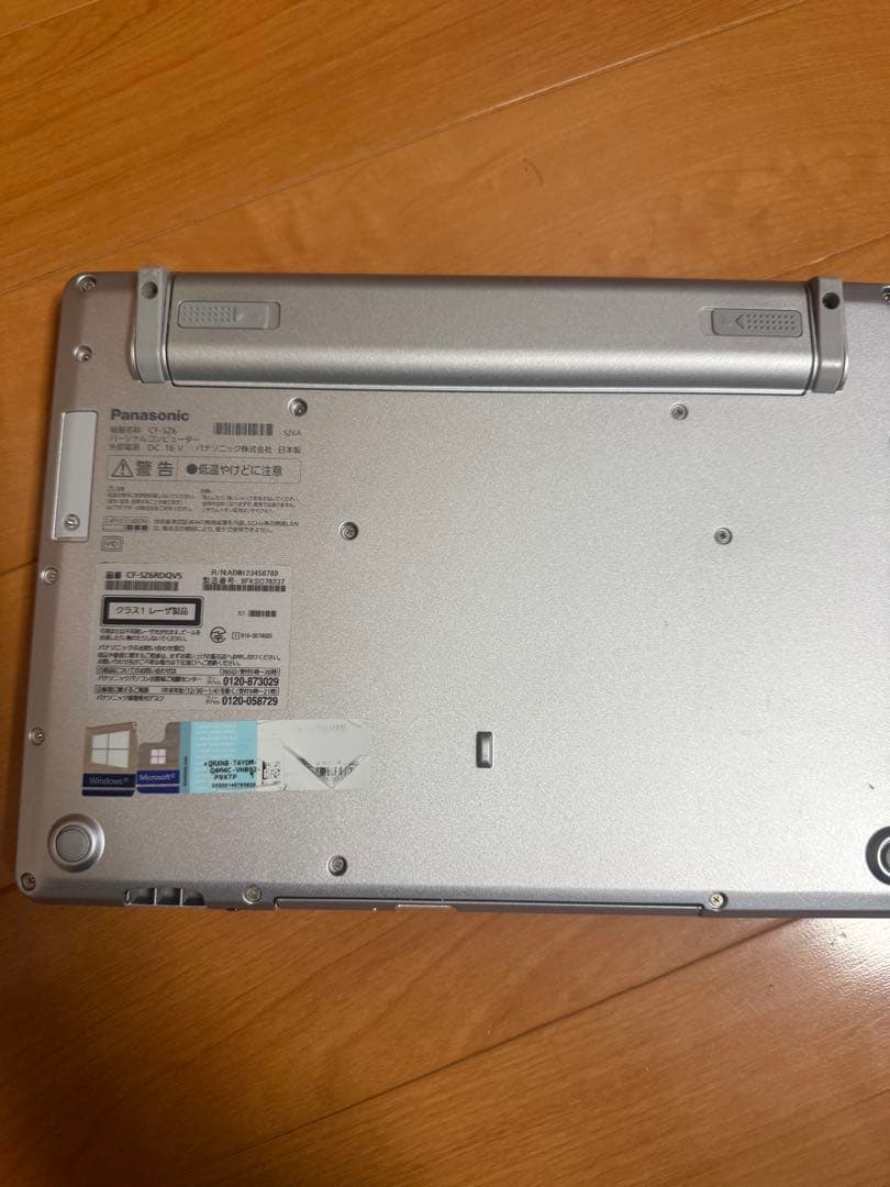 Windowsノート本体 Panasonic Let's note CF-SZ6