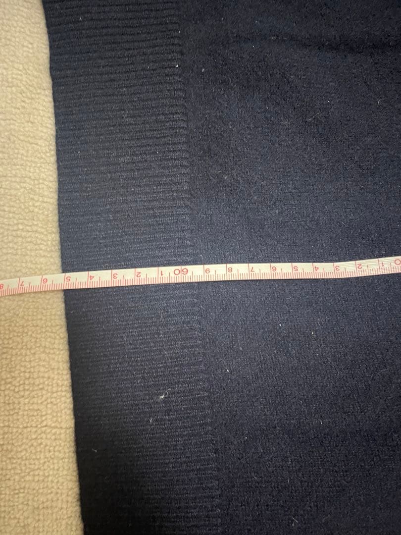 国内正規品！モンクレール フラグメント　パーカー ネイビー　S ウール　カシミヤ