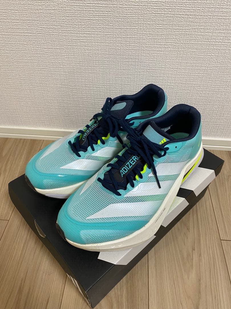 Adizero Boston 13 27.5cm 1度のみ使用　30km